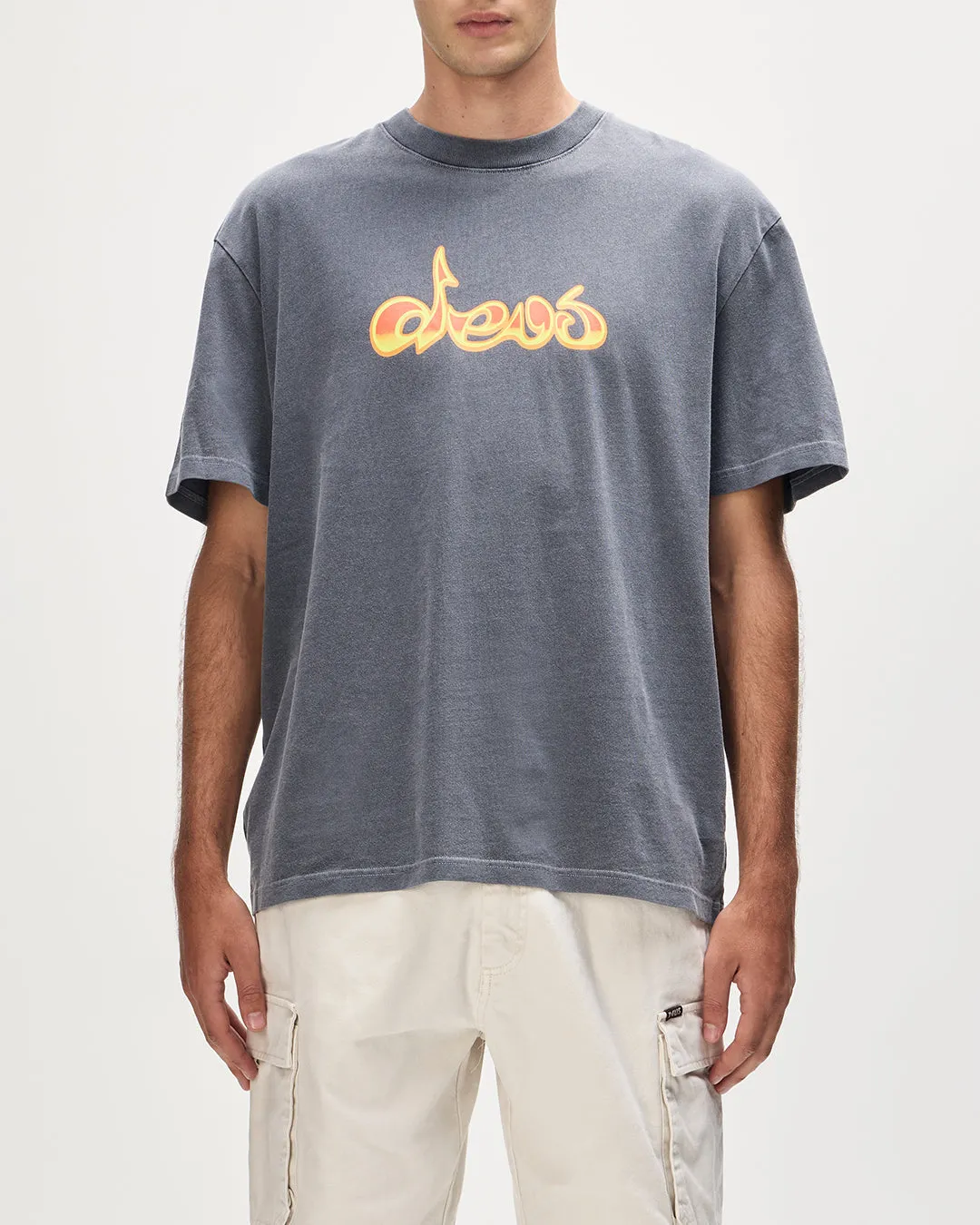 Four Seasons Tee - Anthracite sold by Deus Ex Machina