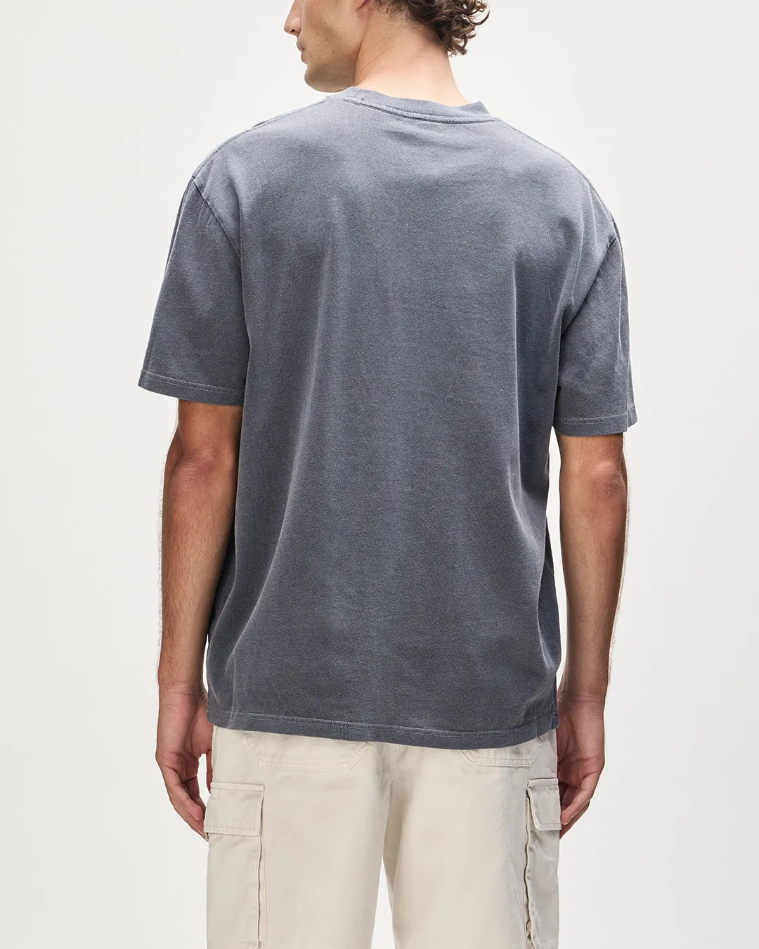 Four Seasons Tee - Anthracite sold by Deus Ex Machina product image thumbnail 2