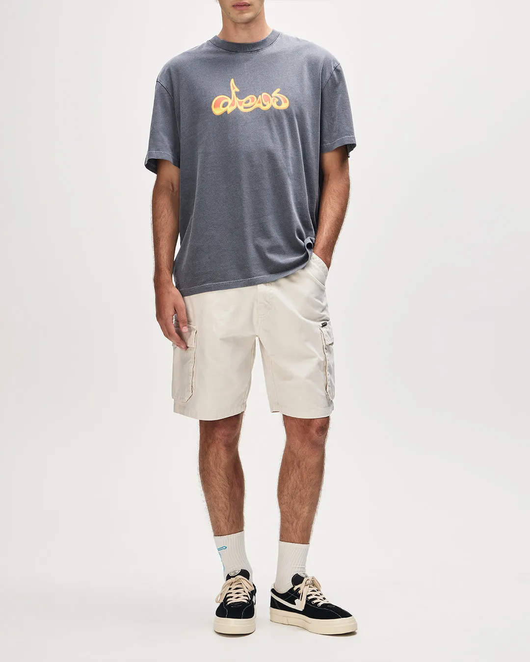 Four Seasons Tee - Anthracite sold by Deus Ex Machina product image thumbnail 5