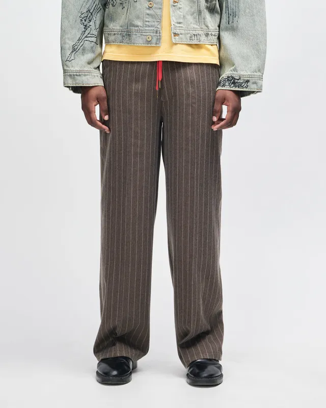 Hear & Now Stripe Pant - Gravel Grey made by Deus Ex Machina