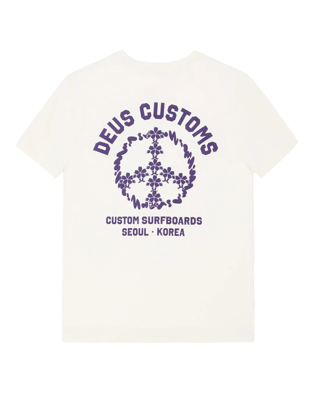 Fancy Pansy Tee - Vintage White sold by Deus Ex Machina product image thumbnail 2