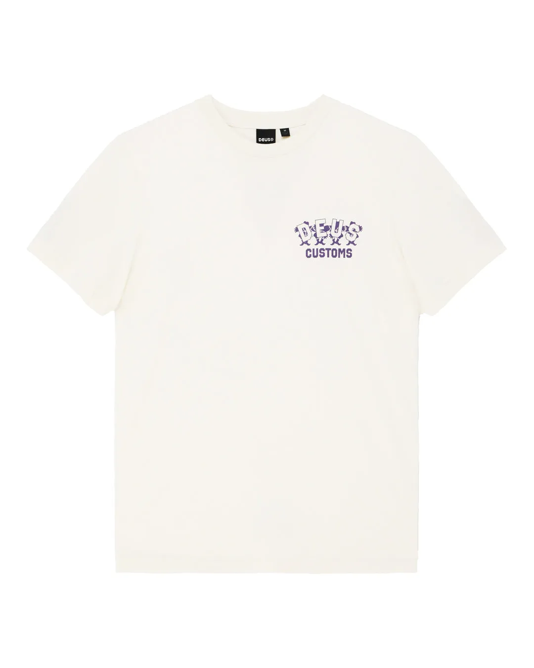 Fancy Pansy Tee - Vintage White sold by Deus Ex Machina