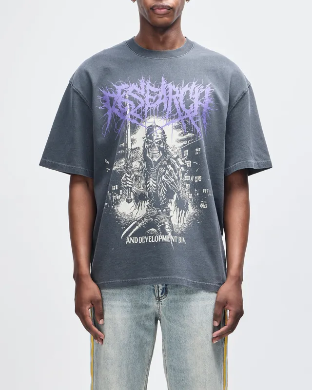 Metal Fabricator Tee - Anthracite made by Deus Ex Machina