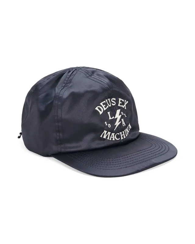 Suka Satin Ball Cap - Black made by Deus Ex Machina