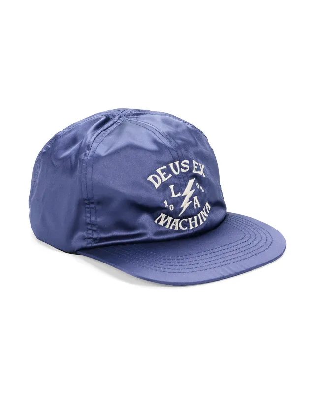 Suka Satin Ball Cap - Mechanic Blue made by Deus Ex Machina