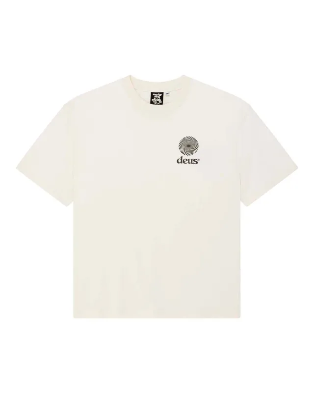 Strata Tee - Dirty White made by Deus Ex Machina
