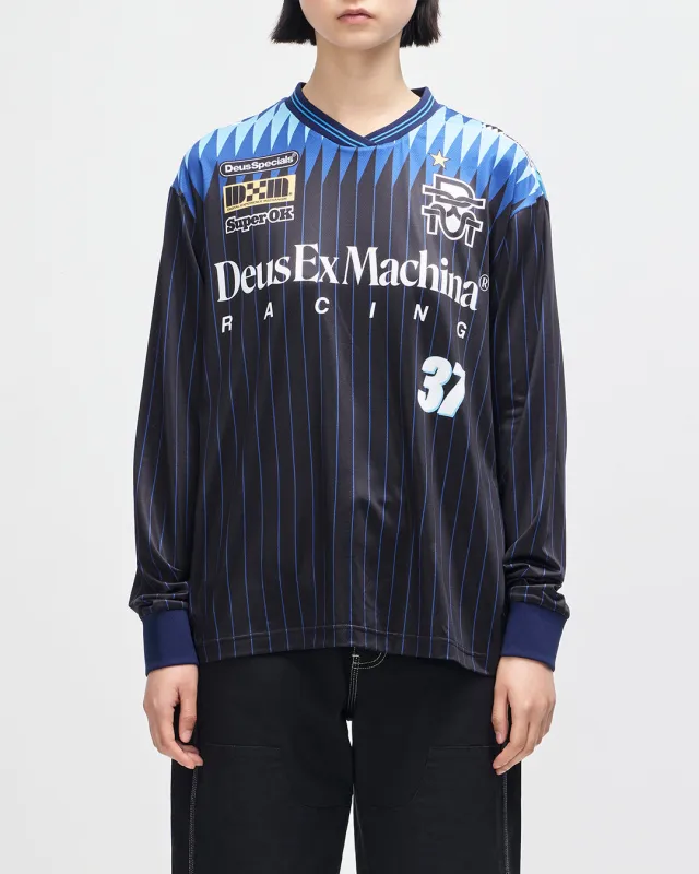 Arrii Moto Jersey - Pageant Blue made by Deus Ex Machina