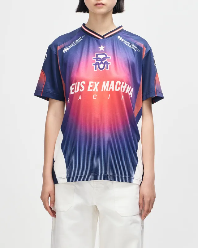 Peak Moto Tee - Oceana Flame made by Deus Ex Machina