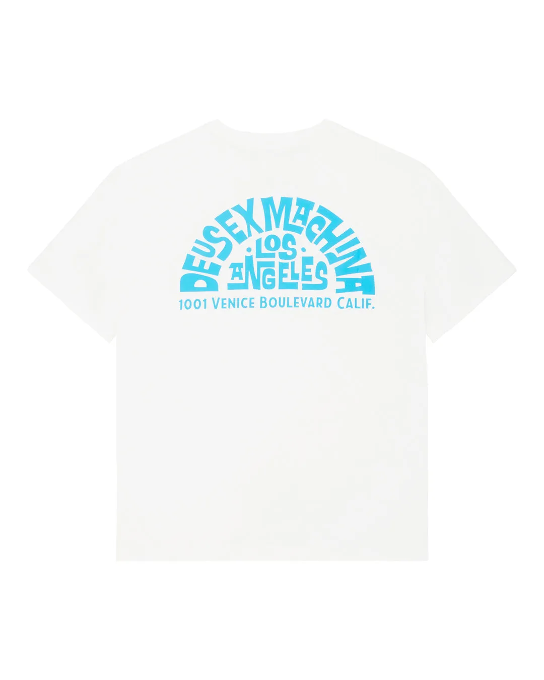Los Angeles Address Tee - Vintage White sold by Deus Ex Machina product image thumbnail 4