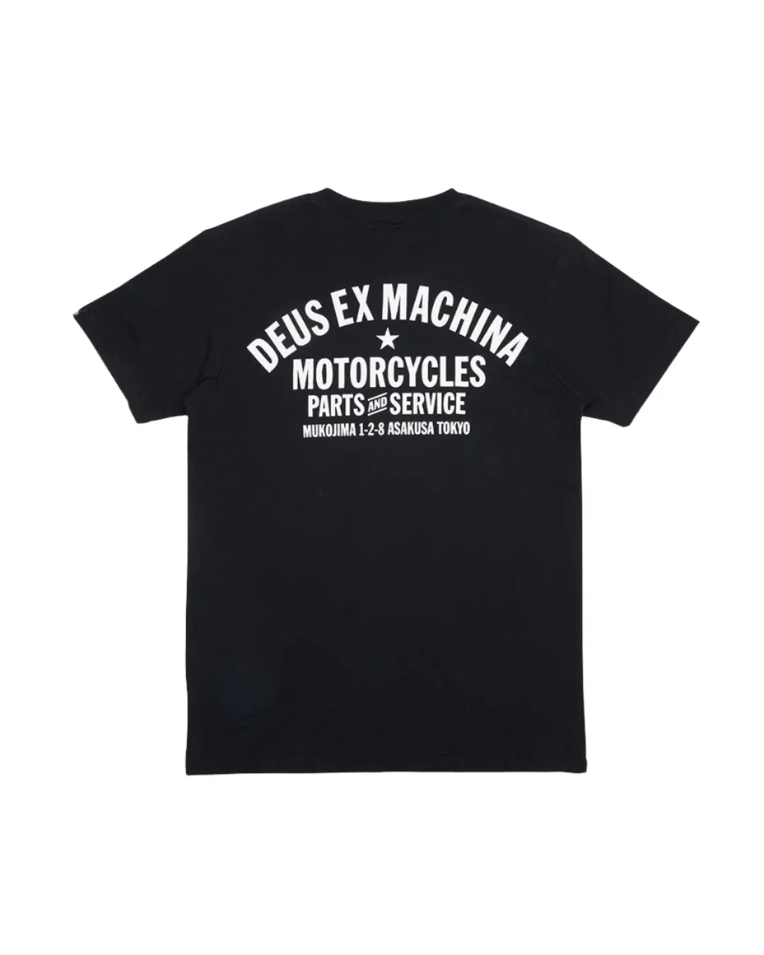 Tokyo Address Tee - Black sold by Deus Ex Machina product image thumbnail 3