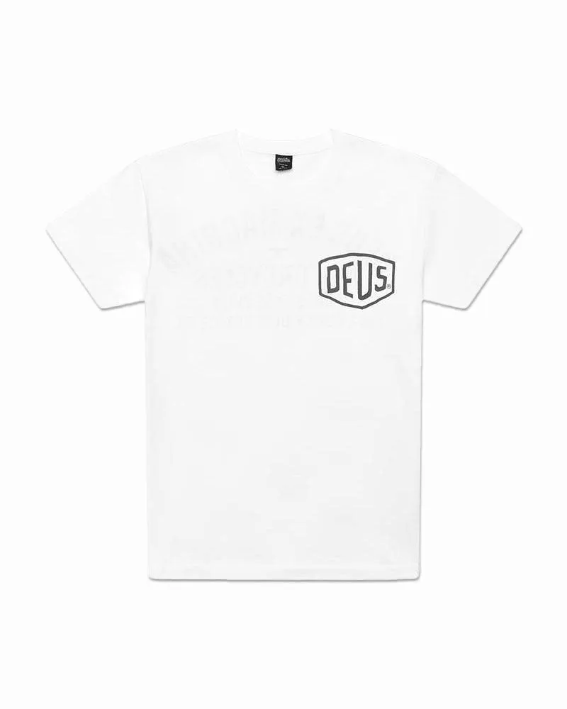 Venice Address Tee - White sold by Deus Ex Machina product image thumbnail 4