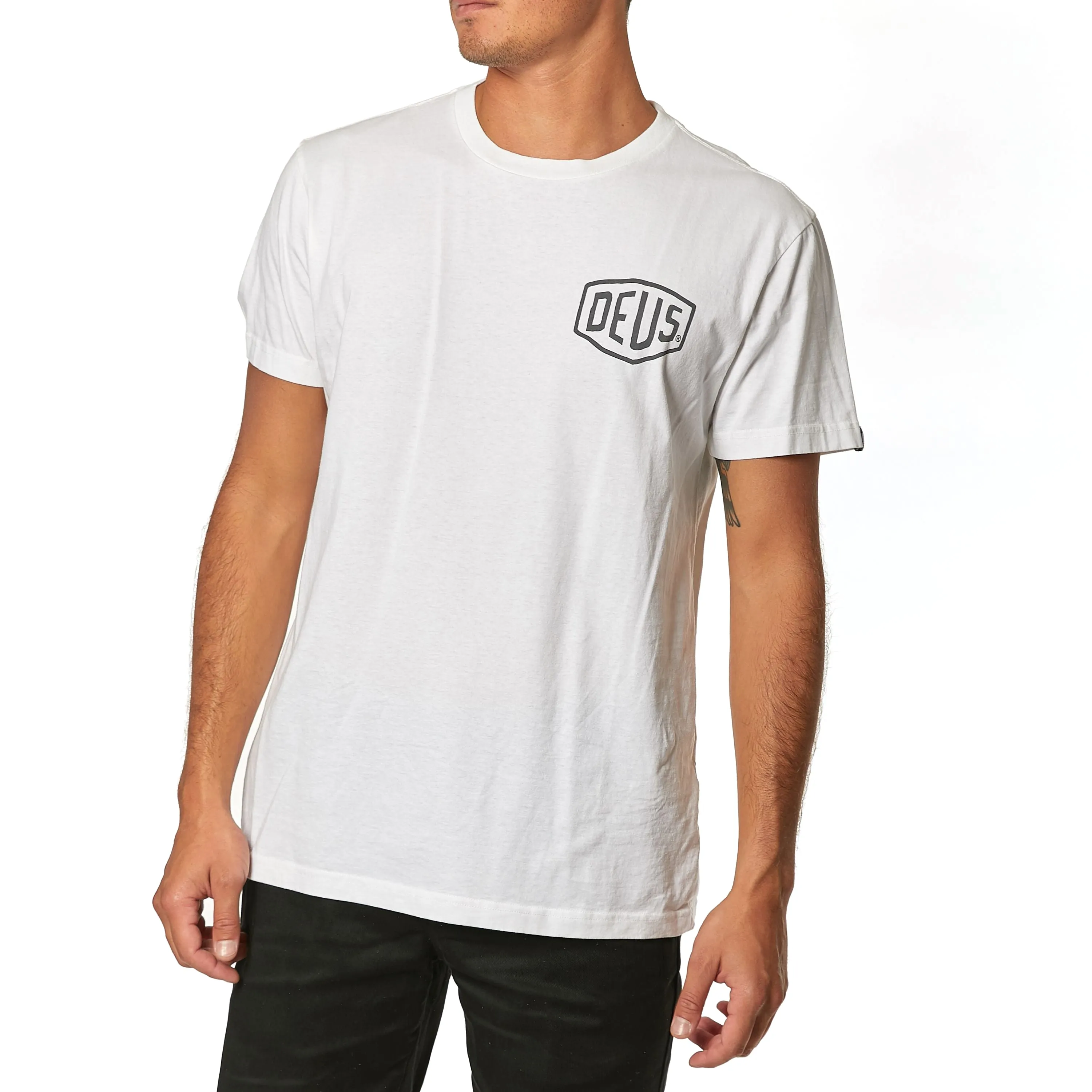 Venice Address Tee - White sold by Deus Ex Machina product image thumbnail 2