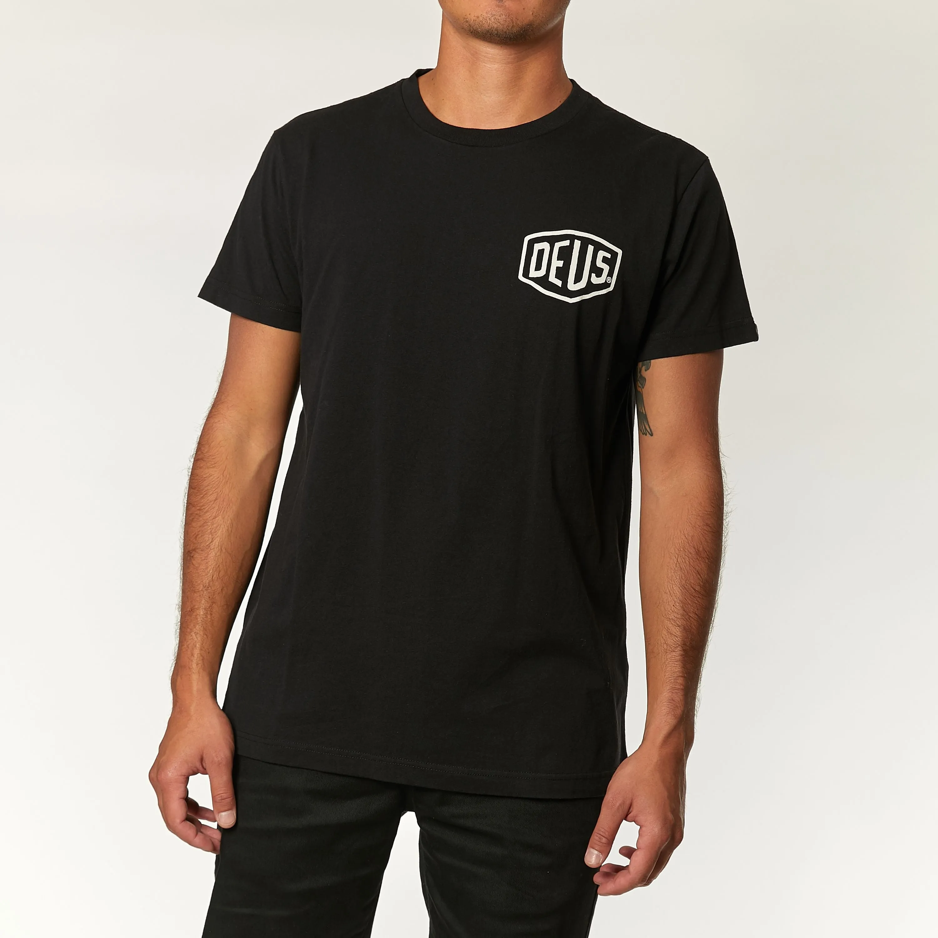 Venice Address Tee - Black sold by Deus Ex Machina product image thumbnail 4