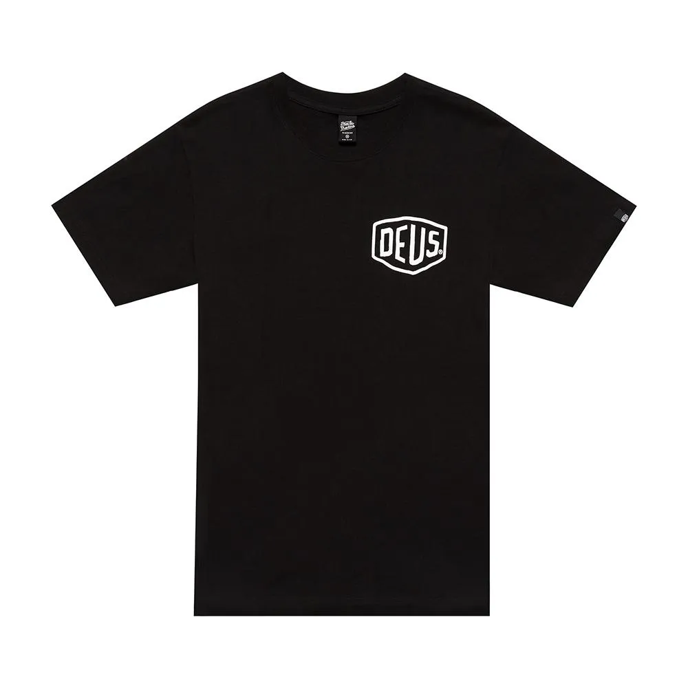 Venice Address Tee - Black sold by Deus Ex Machina product image thumbnail 2