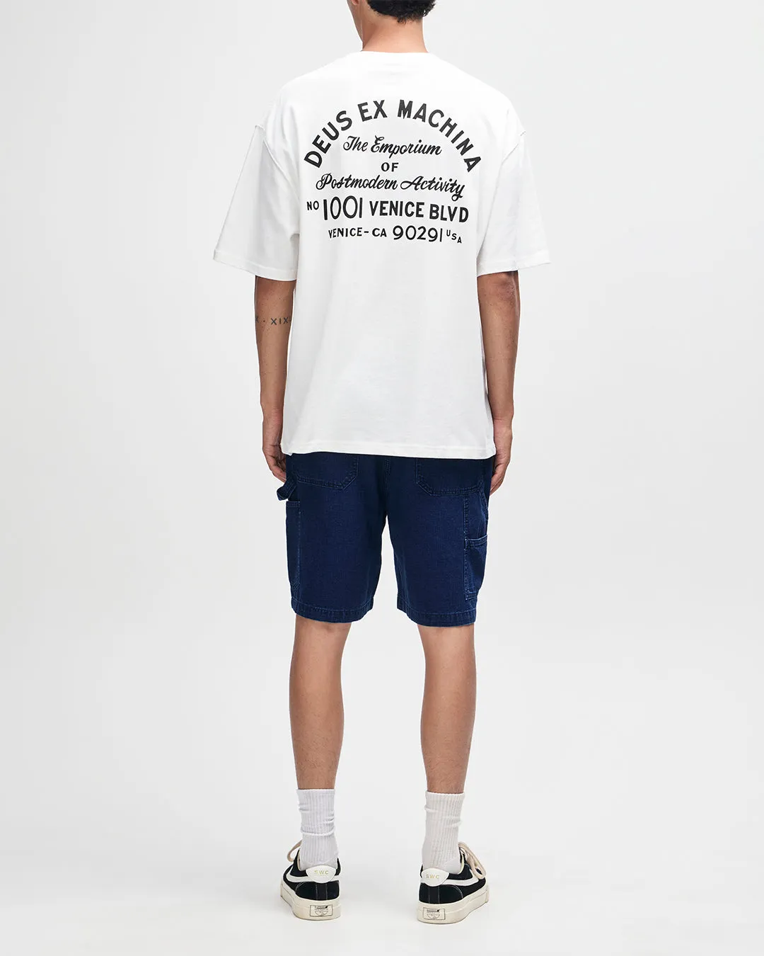 Venice Sign Tee - White sold by Deus Ex Machina product image thumbnail 5