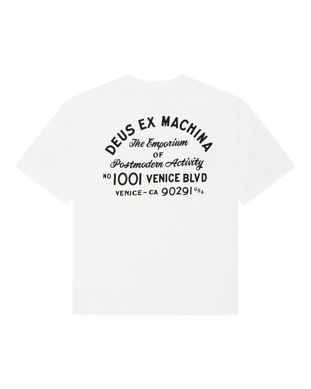 Venice Sign Tee - White sold by Deus Ex Machina product image thumbnail 3