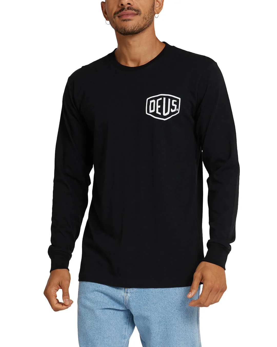 Venice Ls Tee - Black sold by Deus Ex Machina