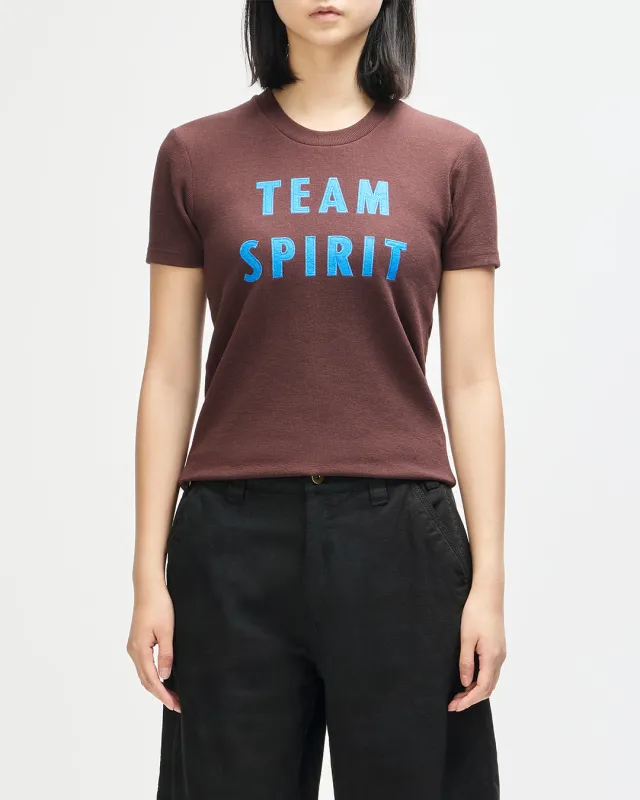 Team Spirit Tee - Java Brown made by Deus Ex Machina