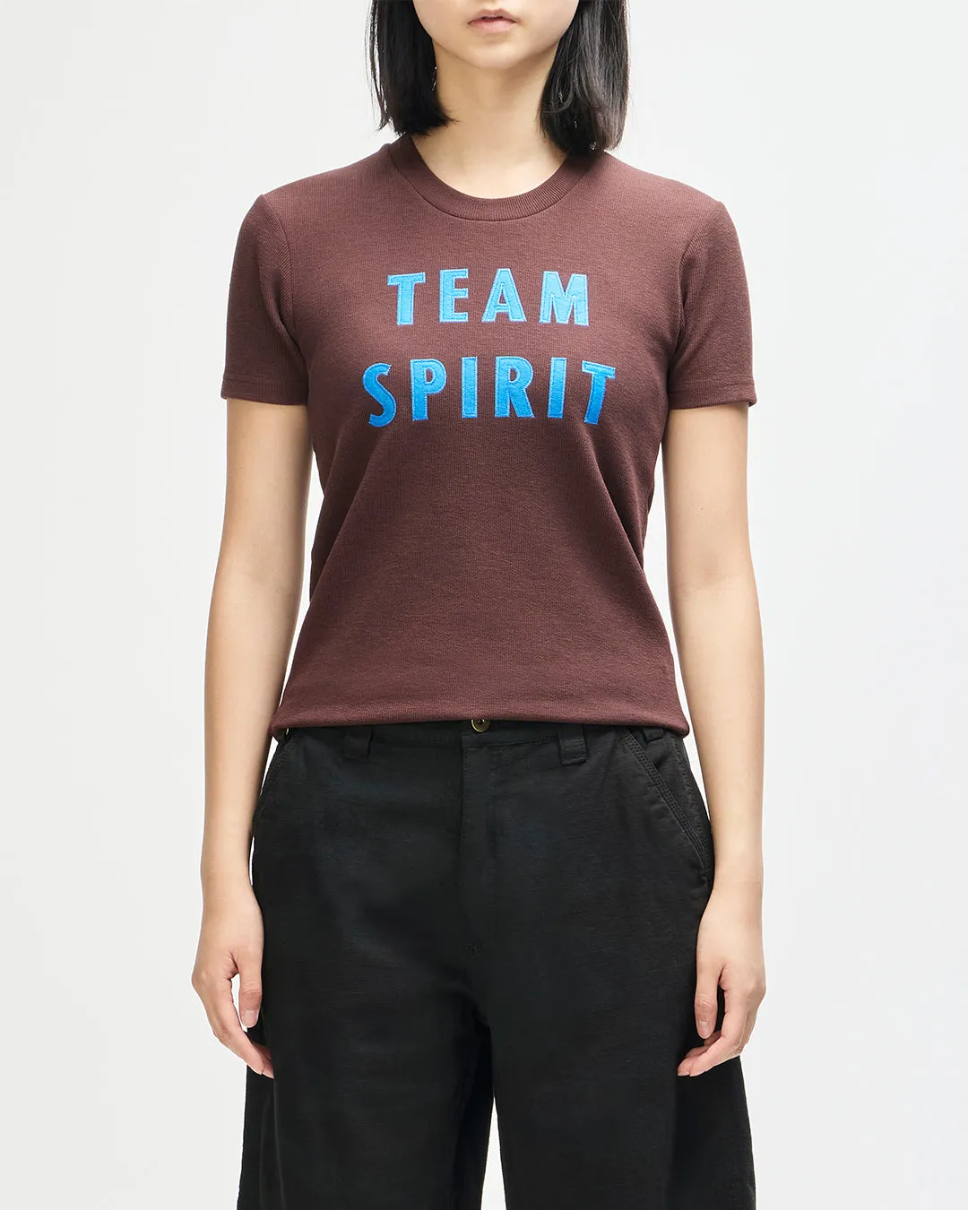Team Spirit Tee - Java Brown sold by Deus Ex Machina