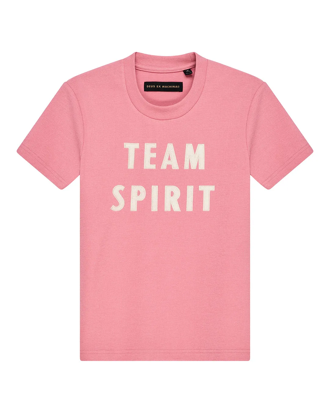 Team Spirit Tee - Prism Pink sold by Deus Ex Machina product image thumbnail 3