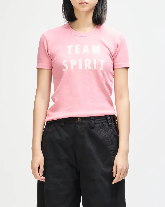Team Spirit Tee - Prism Pink made by Deus Ex Machina