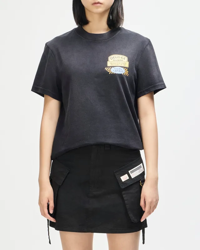 Daphne Tee - Anthracite Grey made by Deus Ex Machina