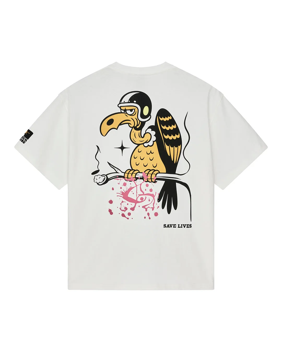Turpentine Os Tee - Vintage White sold by Deus Ex Machina product image thumbnail 4
