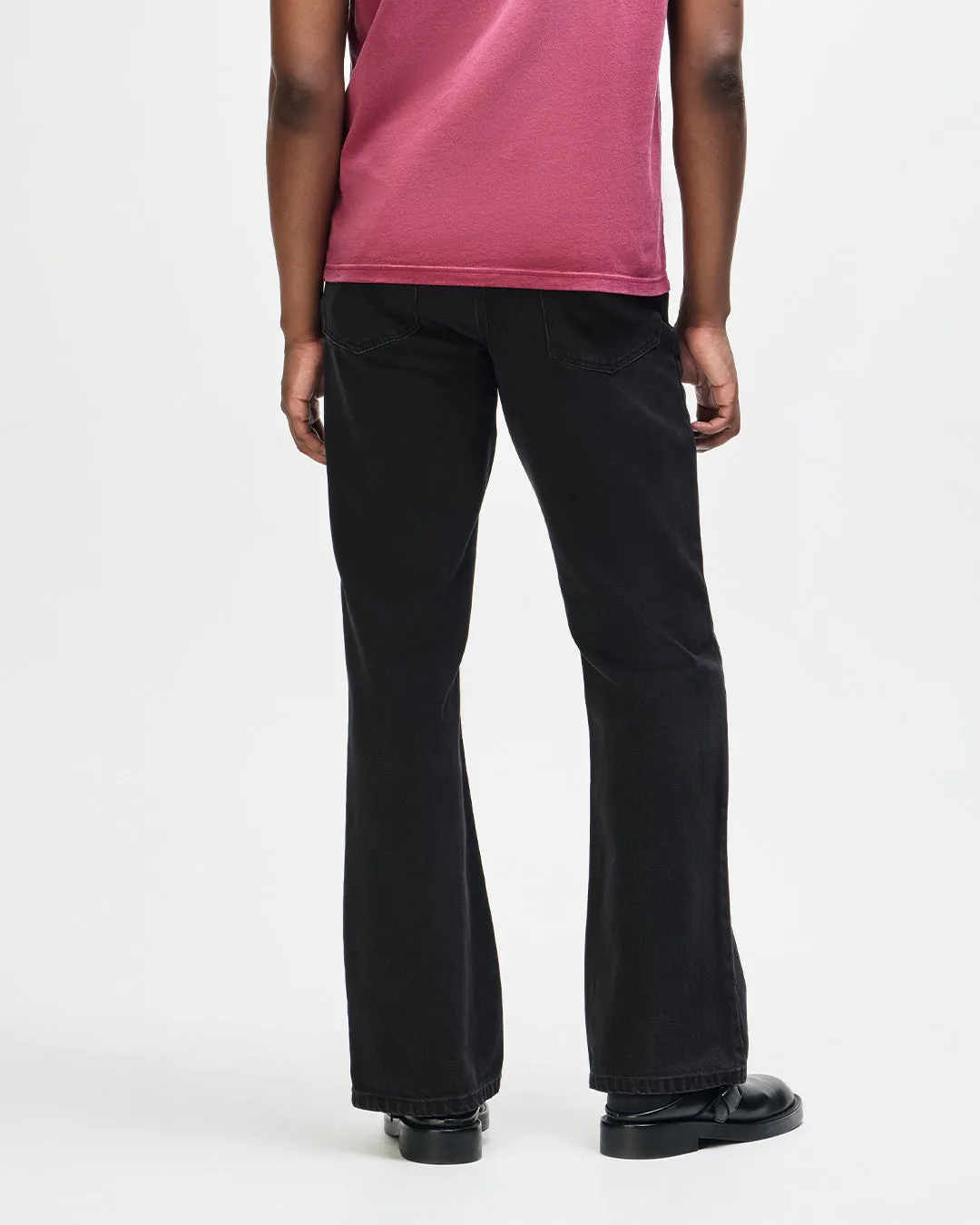 Curve Line Bootcut Jean - Washed Black sold by Deus Ex Machina product image thumbnail 4