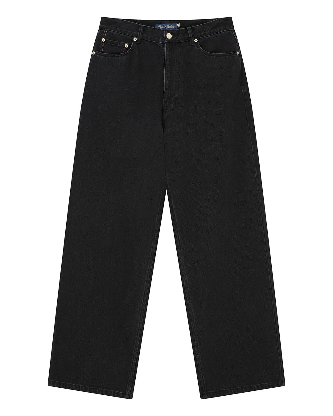 Drift Line Wide Jean - Washed Black sold by Deus Ex Machina product image thumbnail 5