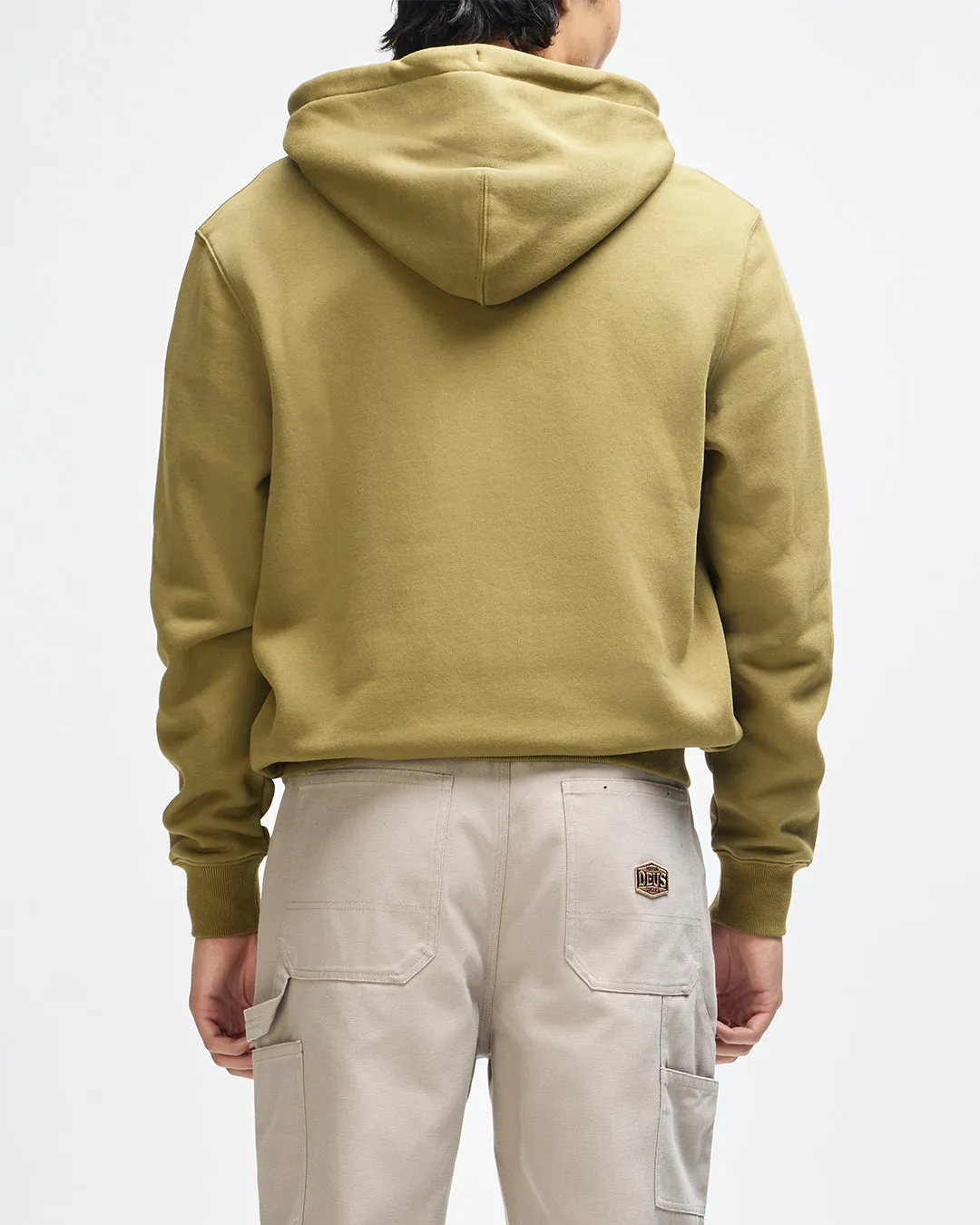 Victory Lap Zip Hoodie - Olive Green sold by Deus Ex Machina product image thumbnail 2