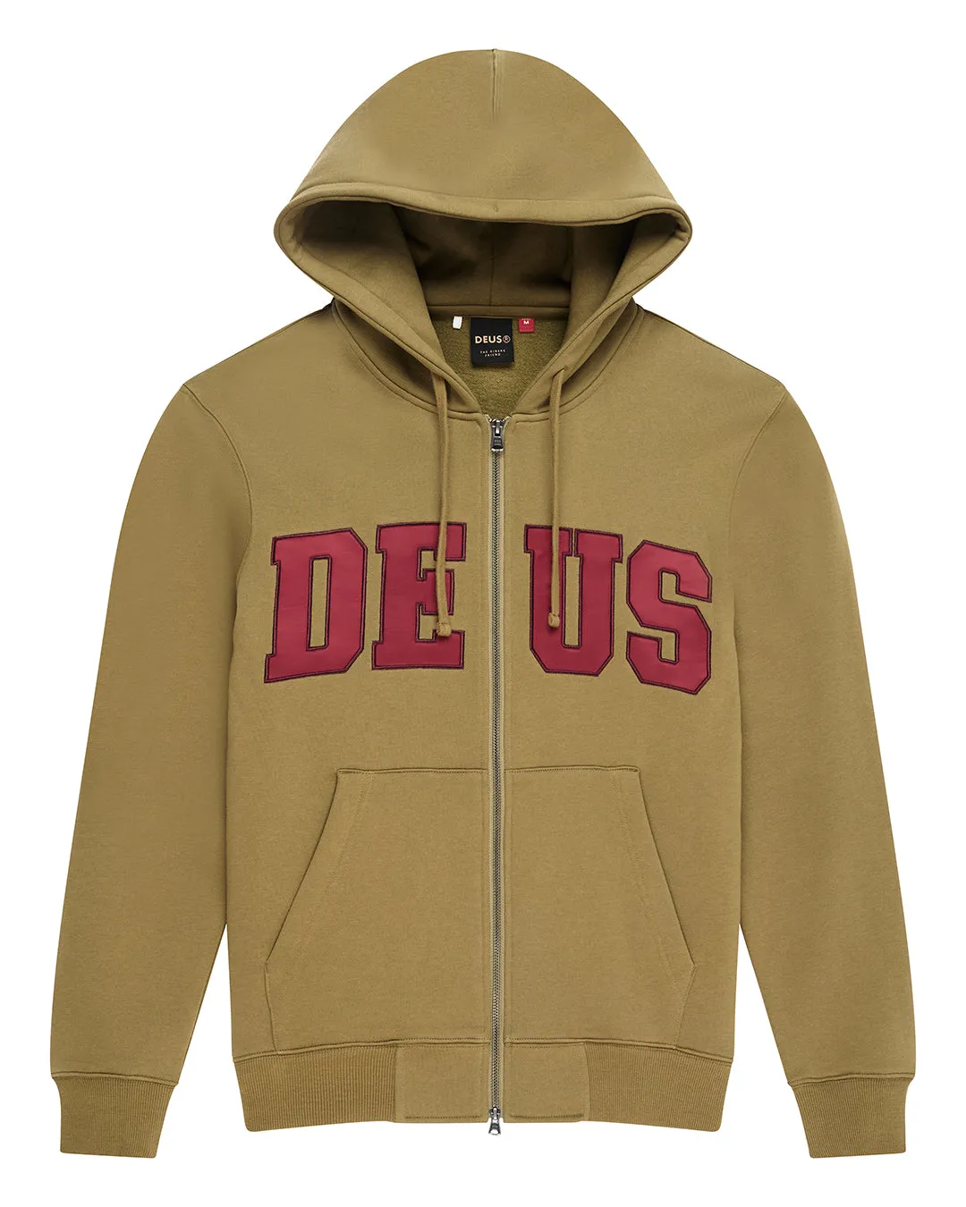 Victory Lap Zip Hoodie - Olive Green sold by Deus Ex Machina product image thumbnail 3