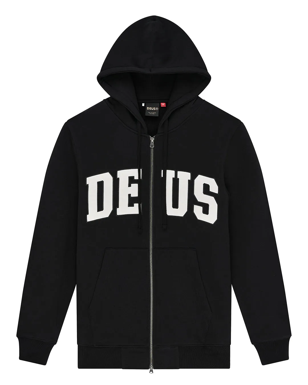 Victory Lap Zip Hoodie - Black sold by Deus Ex Machina product image thumbnail 3