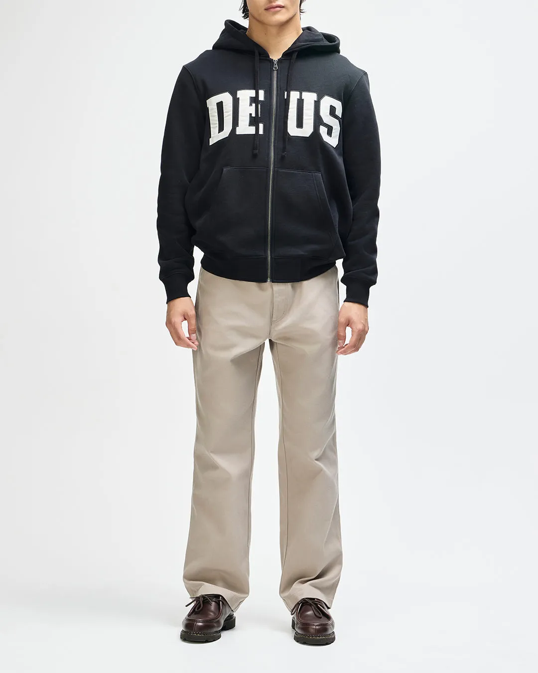 Victory Lap Zip Hoodie - Black sold by Deus Ex Machina product image thumbnail 5