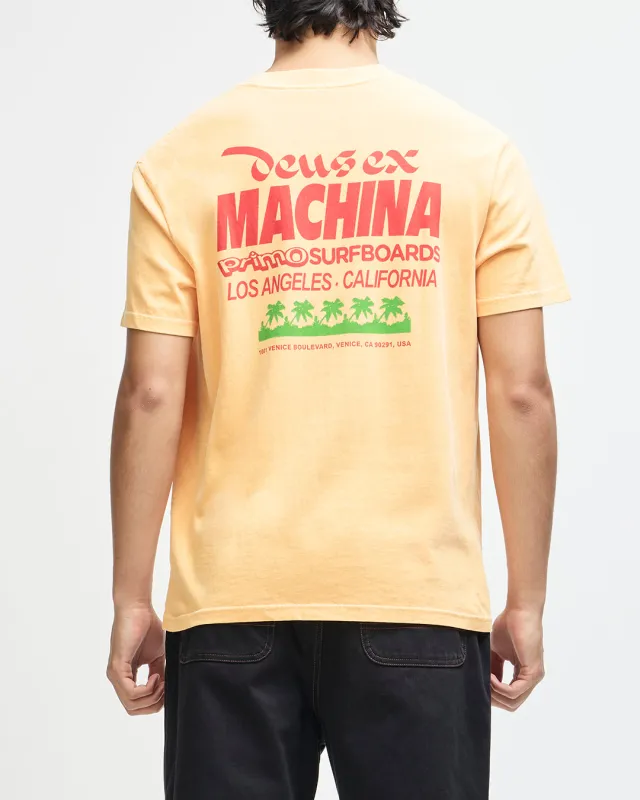 Primo Tee - Radiant Yellow made by Deus Ex Machina