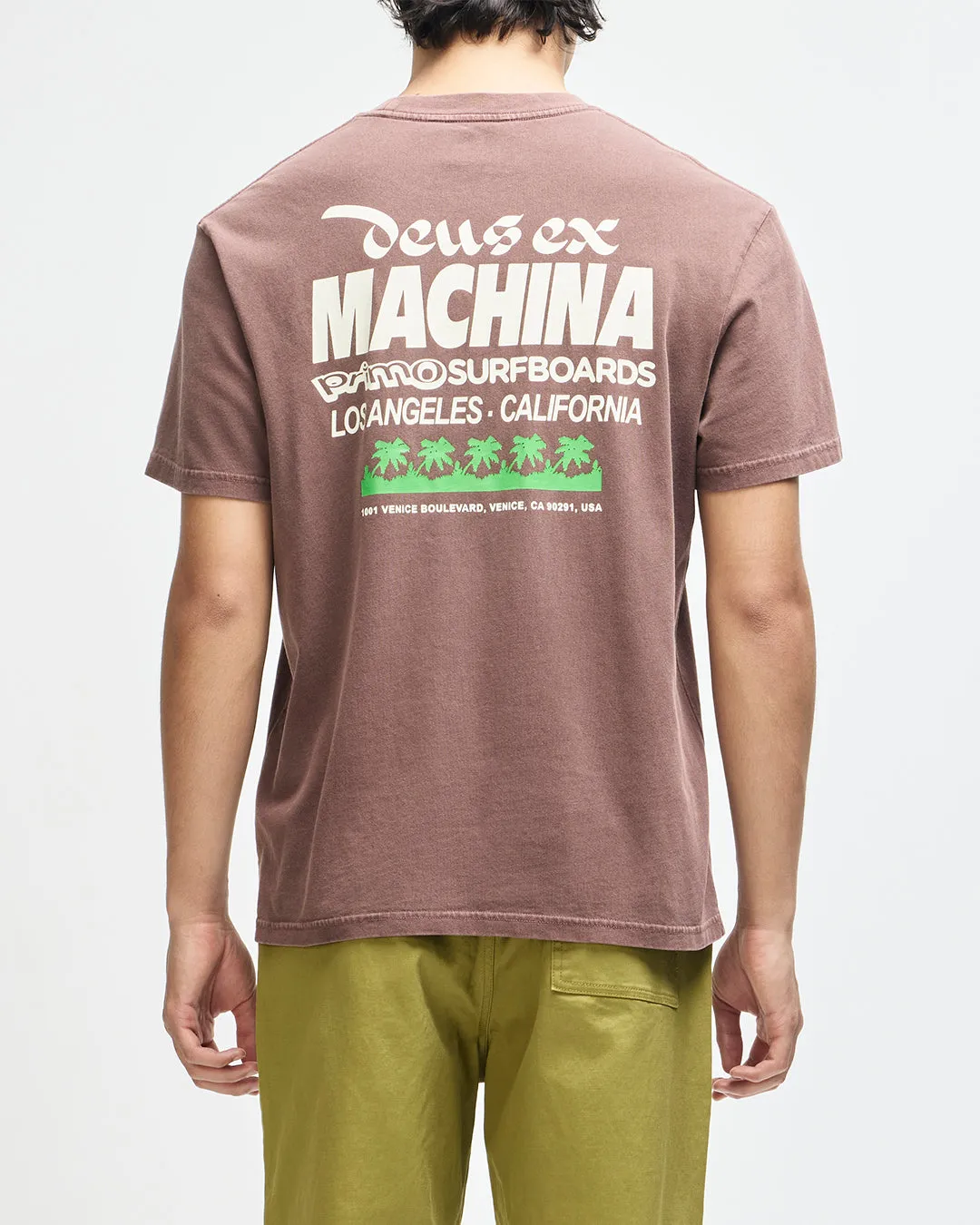 Primo Tee - Brown sold by Deus Ex Machina product image thumbnail 2