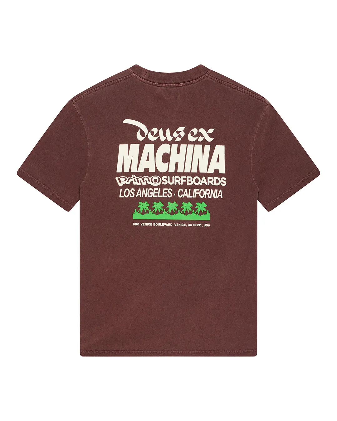 Primo Tee - Brown sold by Deus Ex Machina product image thumbnail 4