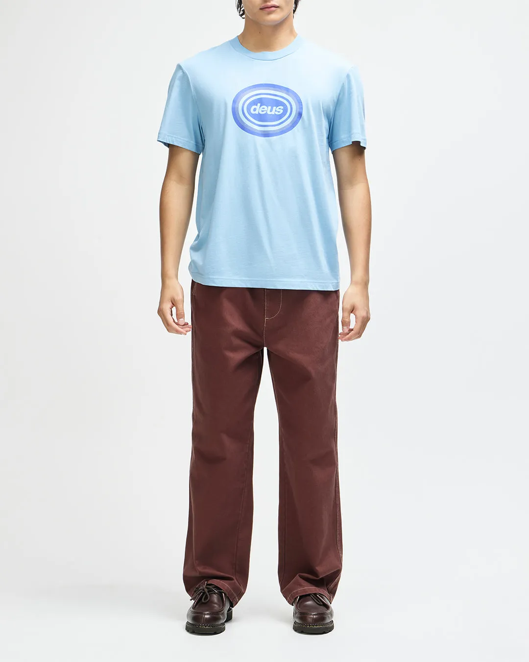 Refuge Tee - Glacier Blue sold by Deus Ex Machina product image thumbnail 4