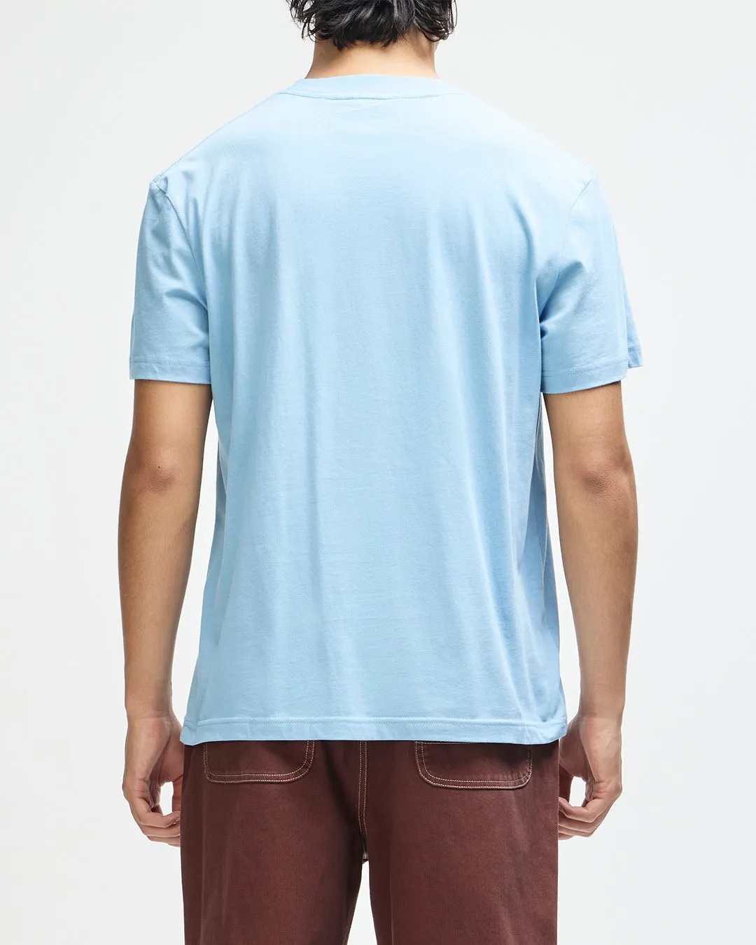 Refuge Tee - Glacier Blue sold by Deus Ex Machina product image thumbnail 2