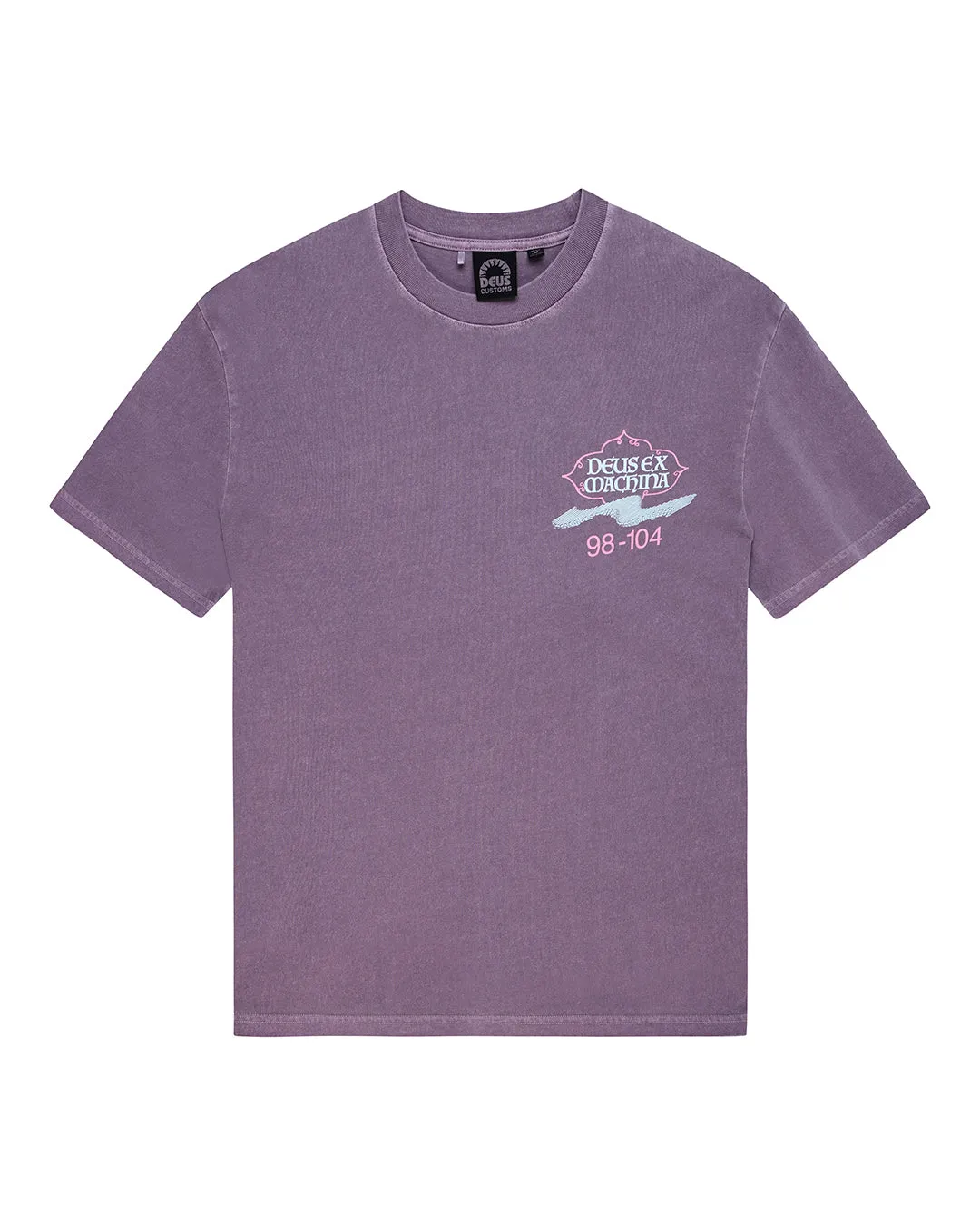 Easy Peacey Tee - Grape Purple sold by Deus Ex Machina product image thumbnail 3