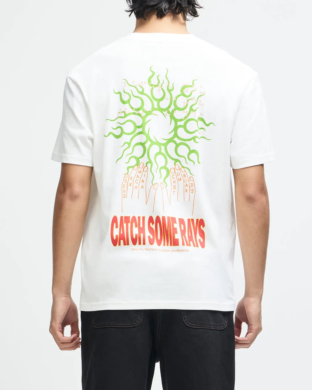 Catchin Rays Tee - Vintage White sold by Deus Ex Machina