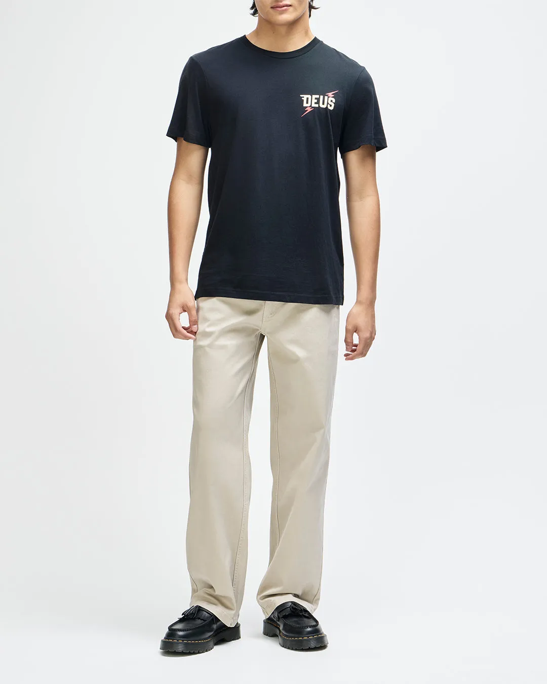 Global Spark Tee - Black sold by Deus Ex Machina product image thumbnail 3