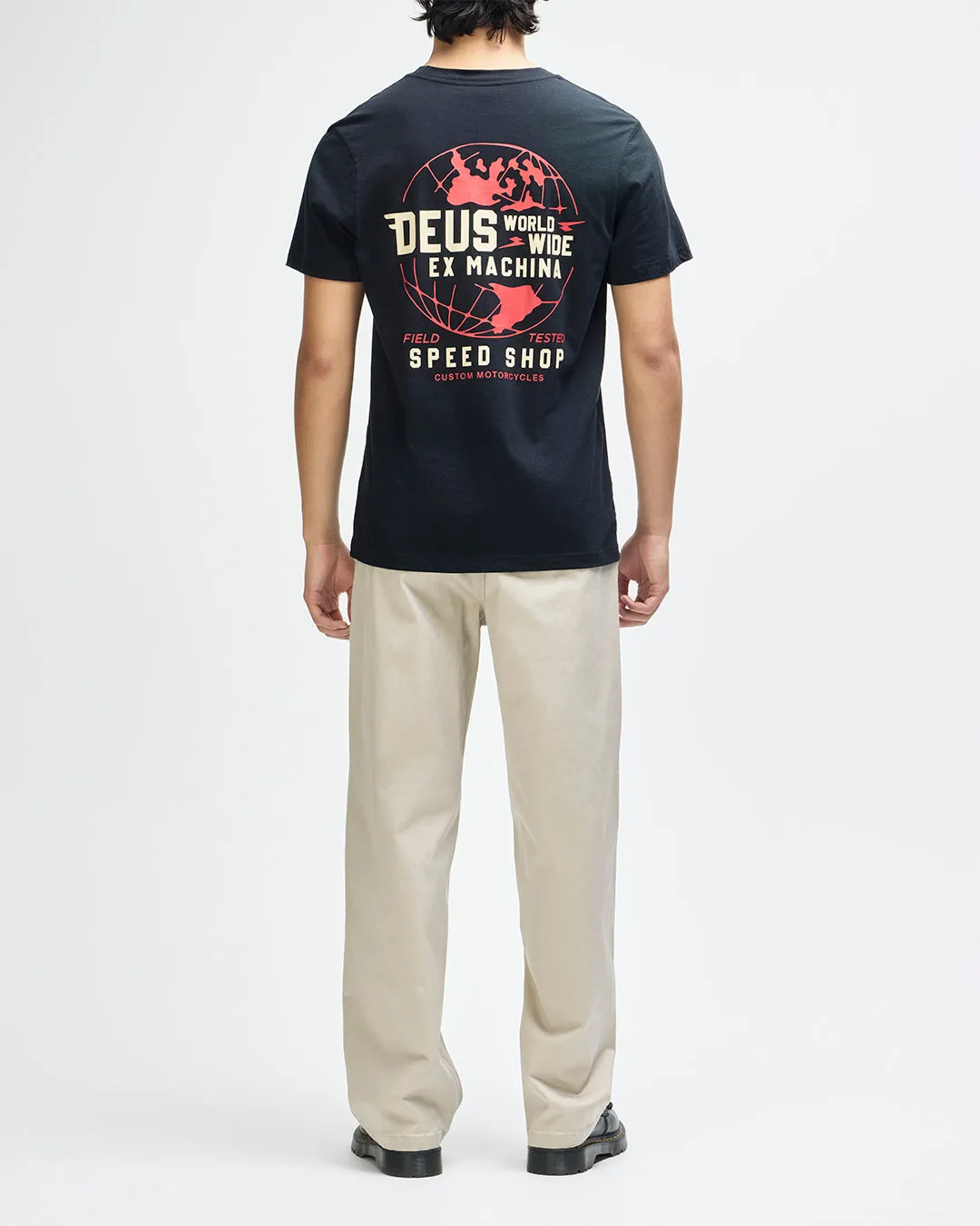 Global Spark Tee - Black sold by Deus Ex Machina product image thumbnail 4