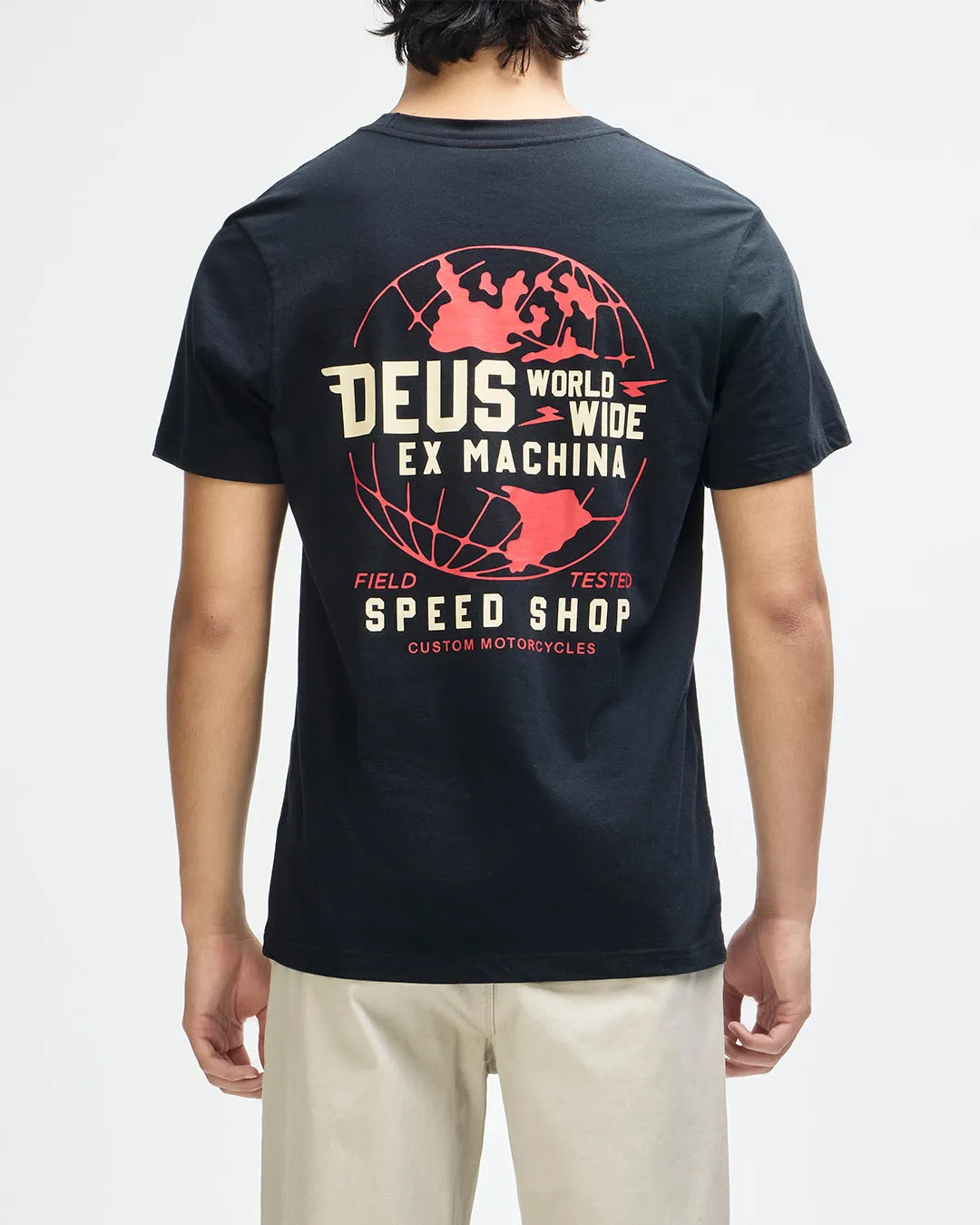 Global Spark Tee - Black sold by Deus Ex Machina product image thumbnail 2