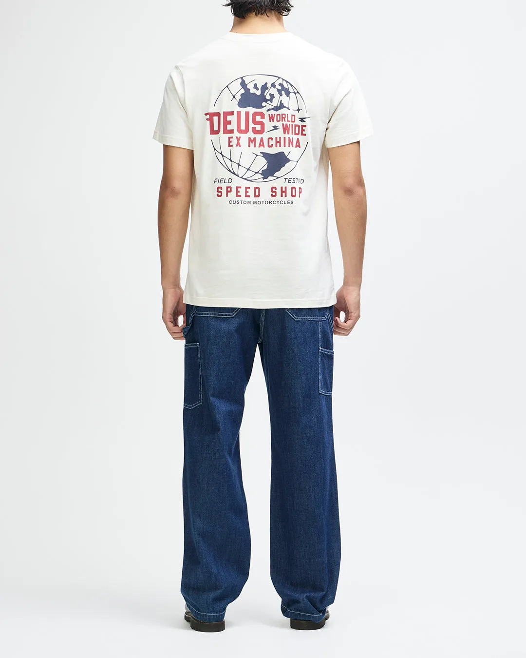 Global Spark Tee - Vintage White sold by Deus Ex Machina product image thumbnail 4