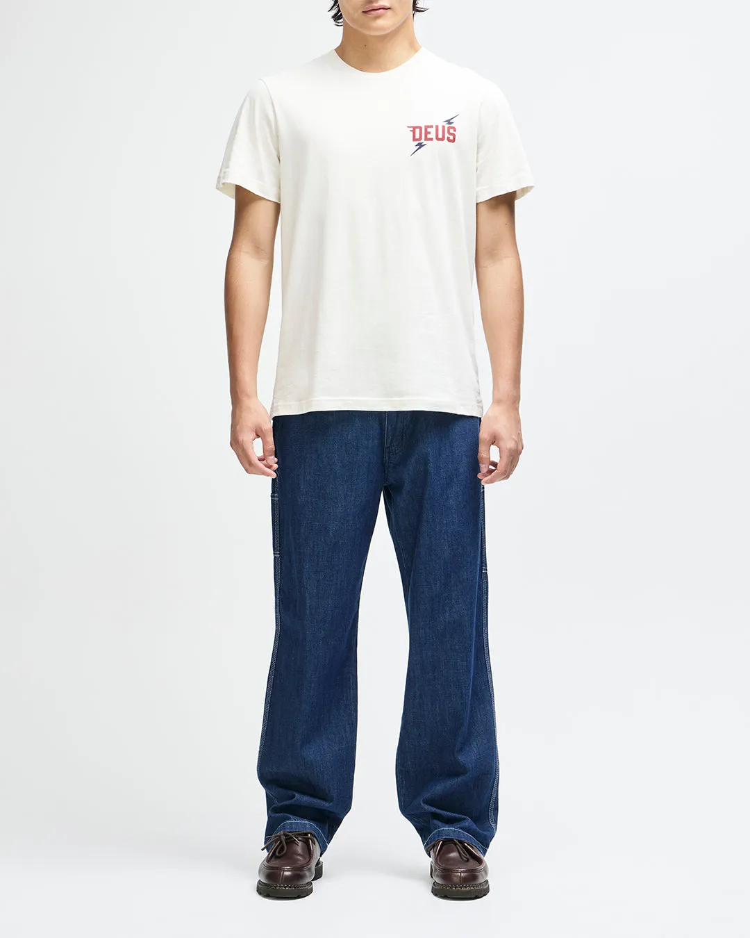 Global Spark Tee - Vintage White sold by Deus Ex Machina product image thumbnail 3