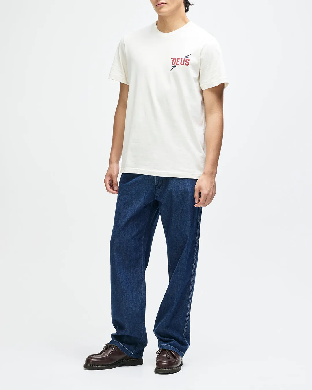 Global Spark Tee - Vintage White sold by Deus Ex Machina product image thumbnail 5