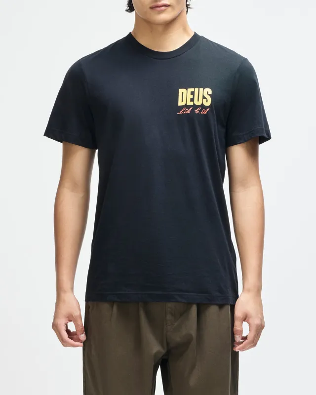 Cutaway Tee - Black made by Deus Ex Machina