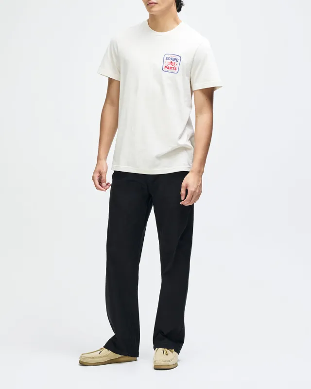 Mudflap Tee - Vintage White made by Deus Ex Machina