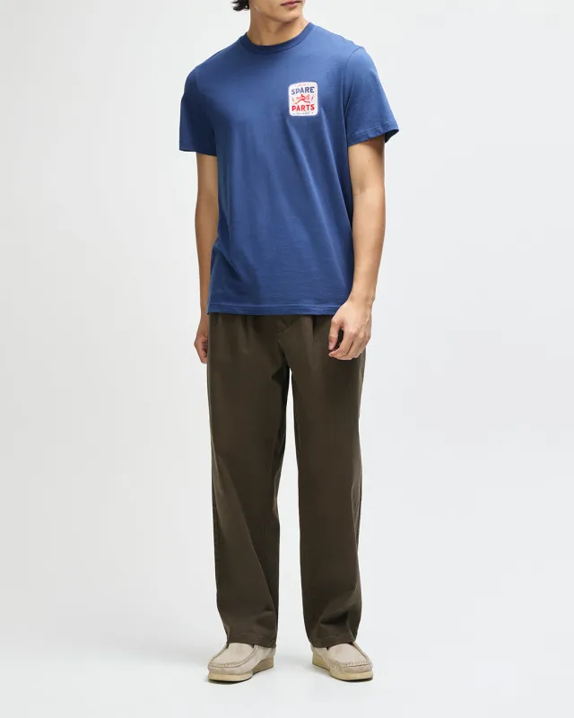 Mudflap Tee - Mechanic Blue made by Deus Ex Machina