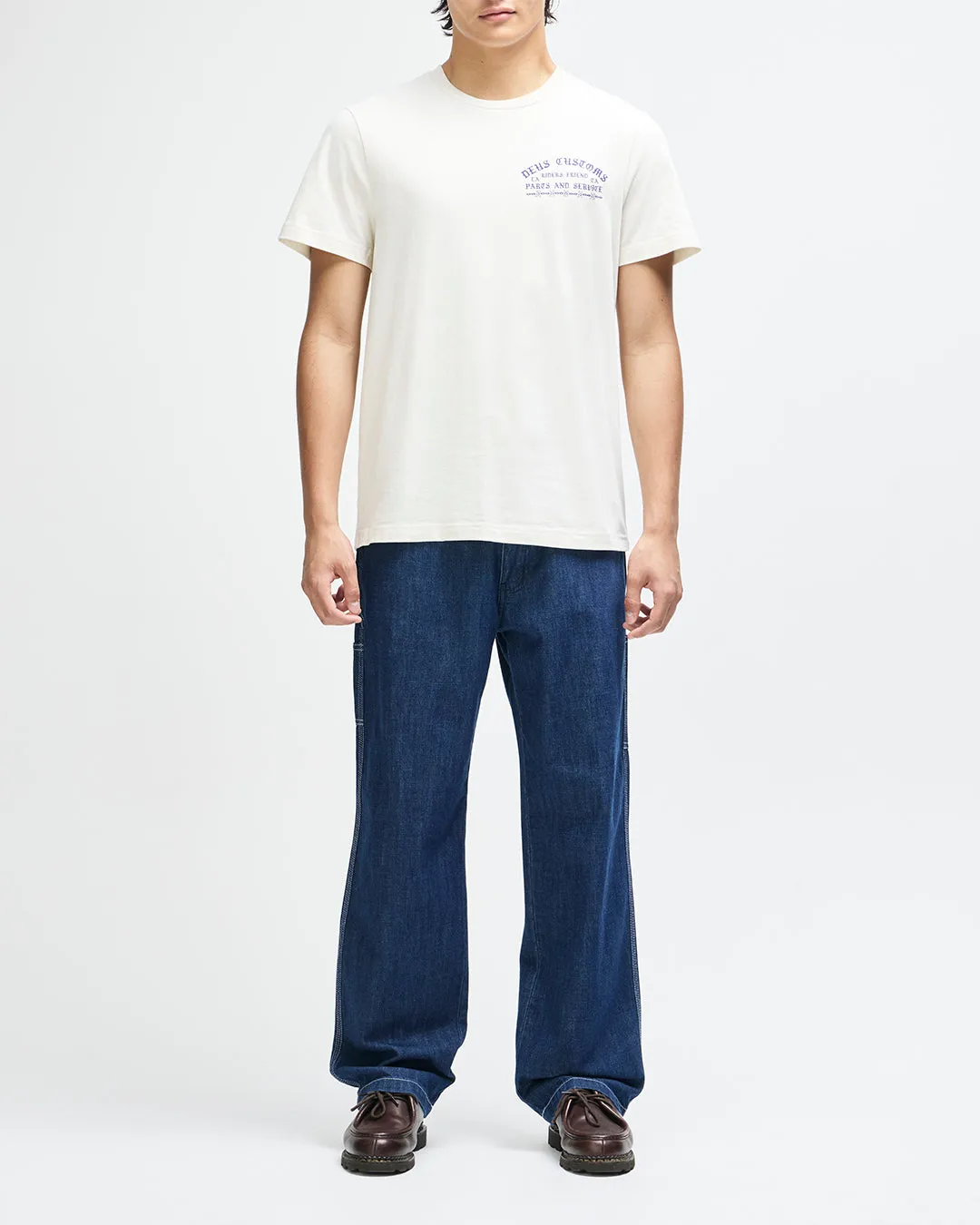Unchained Tee - Vintage White sold by Deus Ex Machina product image thumbnail 5
